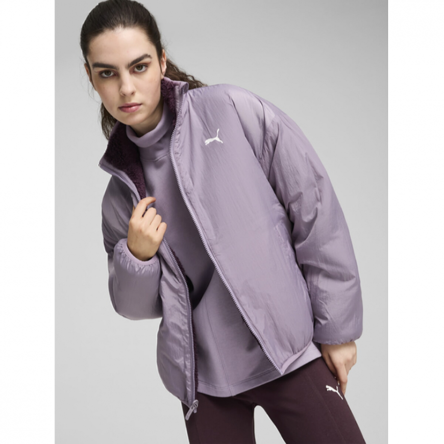 Куртка демісезонна жіноча Puma Reversible Sherpa 62648844*AW25  - Зображення №3