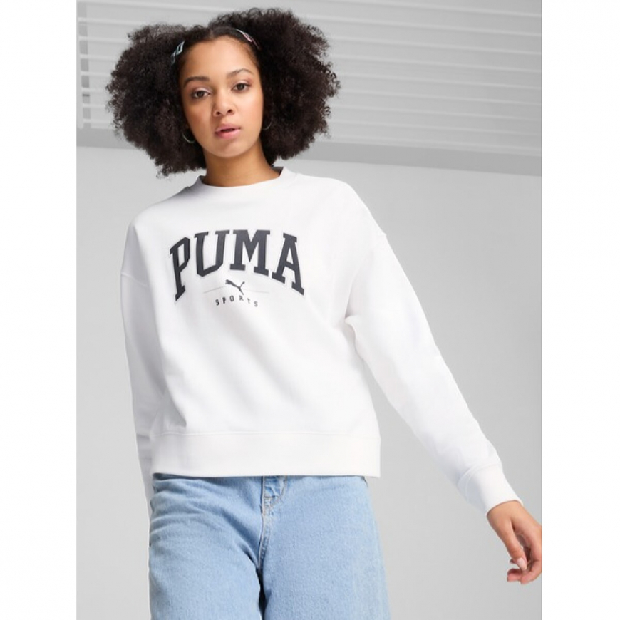 Джемпер жіночий утеплений Puma Squad Crew Fl 68153902 - Зображення