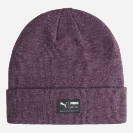 Шапка жіноча Puma Archive Heather Beanie 02173928*AW25  One Size Фіолетова