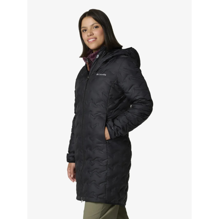 Пуховик жіночий Columbia Delta Ridge™ II Long Down Jacket 2088211 - Зображення №7