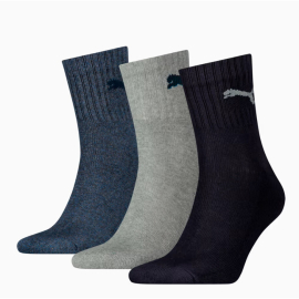 Шкарпетки PUMA Unisex Short Crew Socks (3 Pack) 90611058*AW26