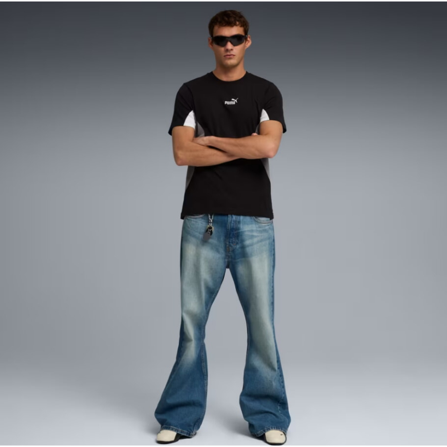 Футболка чолоівіча PUMA Essentials Block Tee Men 69169801 - Зображення №3