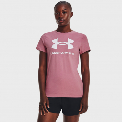 Футболка жіноча UNDER ARMOUR SPORTSTYLE LOGO SS 1356305-697