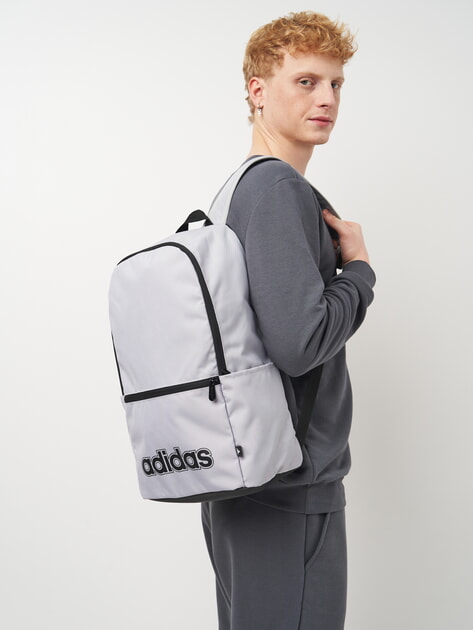 Рюкзак чоловічий Adidas Lin Clas Bp Day Grey IZ1904 - Зображення №8