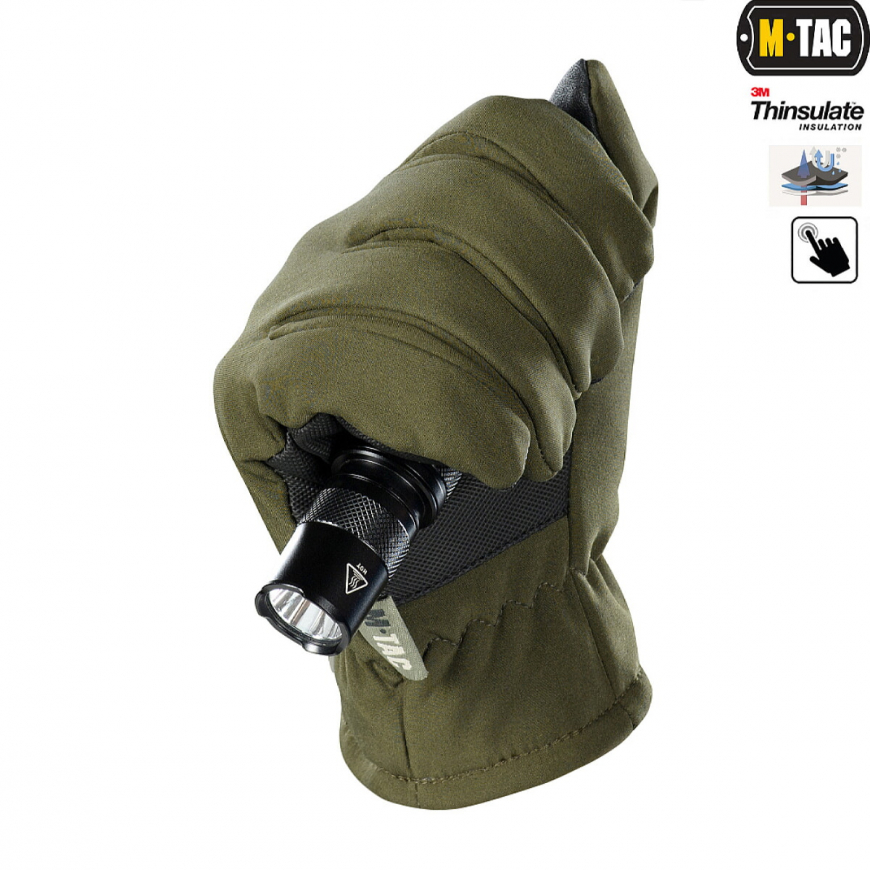 Рукавички M-TAC Soft Shell 90308001 - Зображення №5