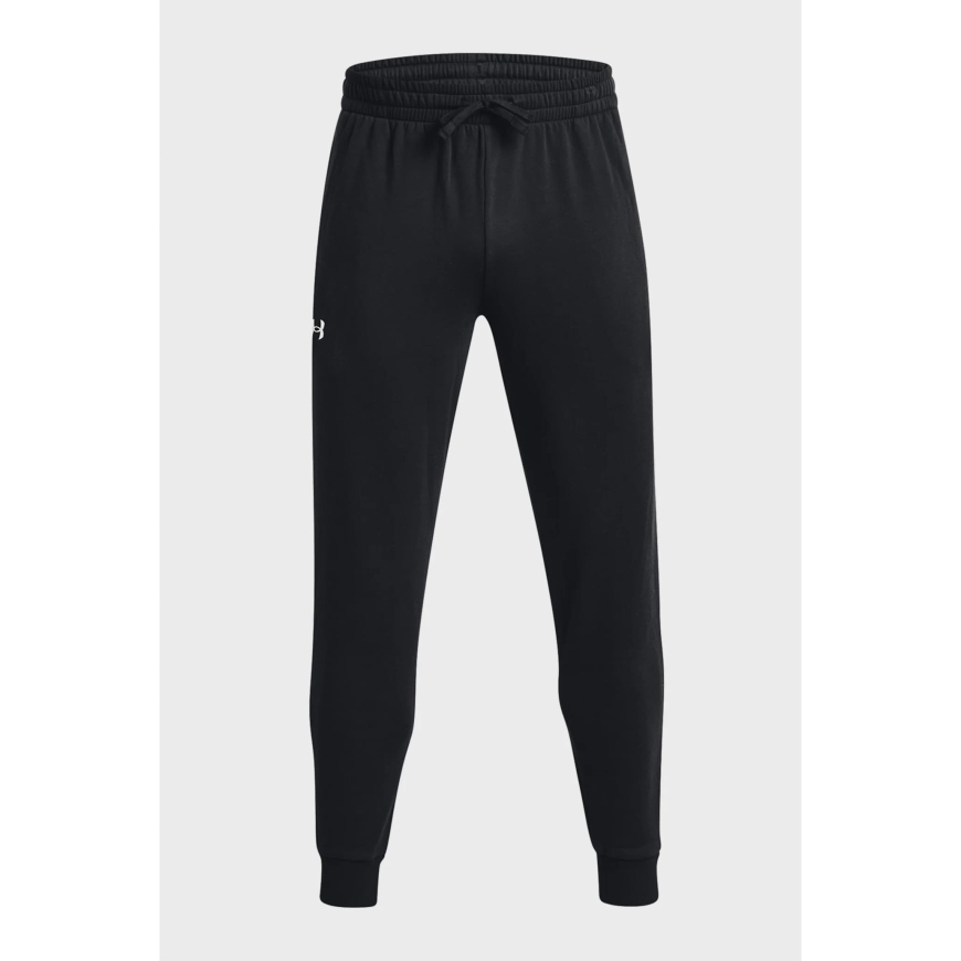 Чоловічі чорні спортивні штани Under Armour Rival Fleece Joggers 1379774-001 - Зображення №4