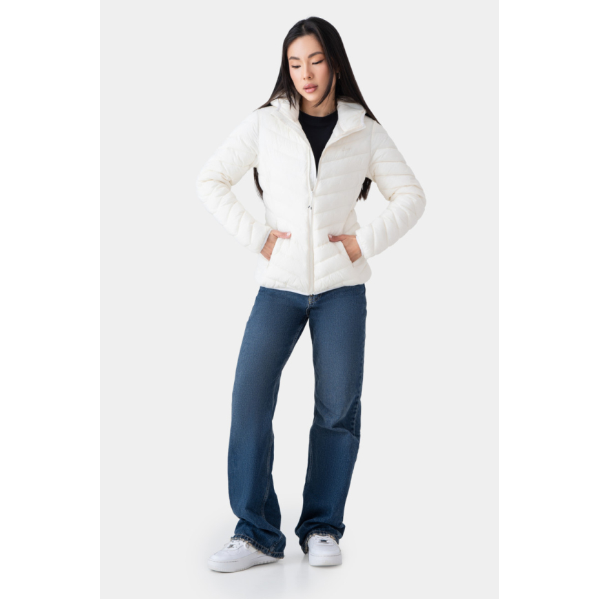 Куртка демісезон Avecs молочна ультралегка  50226/7 - Зображення №4