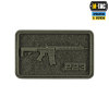 Нашивка M-TAC AR-15 Velcro 51540023 - Зображення №1