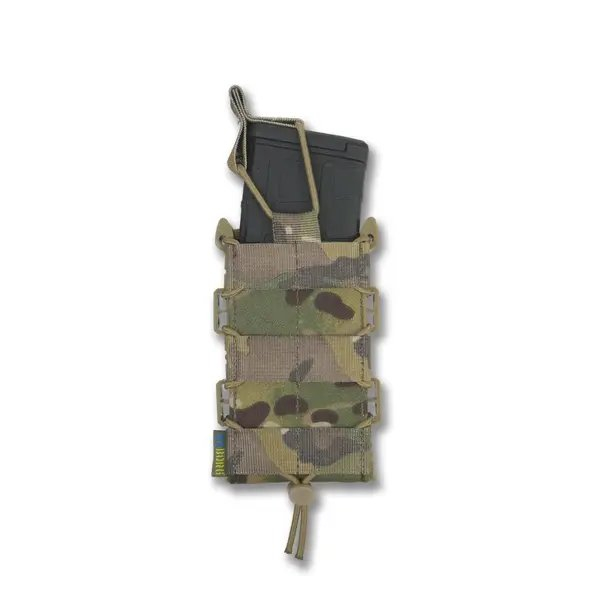 Жорсткий посилений тактичний підсумок  Kiborg GU Single Mag Pouch Multicam  1995 - Зображення №3