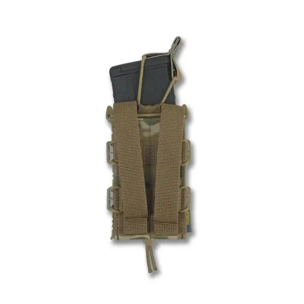 Жорсткий посилений тактичний підсумок  Kiborg GU Single Mag Pouch Multicam  1995 - Зображення №6