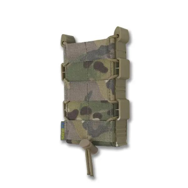 Жорсткий посилений тактичний підсумок  Kiborg GU Single Mag Pouch Multicam  1995 - Зображення №7