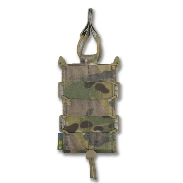 Жорсткий посилений тактичний підсумок  Kiborg GU Single Mag Pouch Multicam  1995 - Зображення №8
