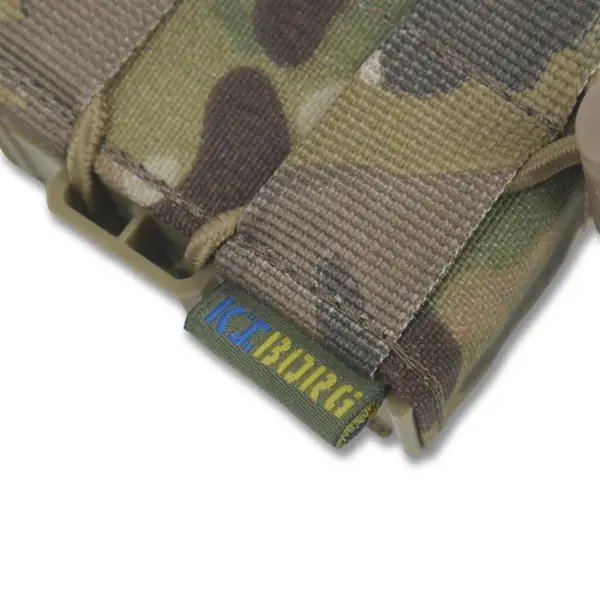 Жорсткий посилений тактичний підсумок  Kiborg GU Single Mag Pouch Multicam  1995 - Зображення №9