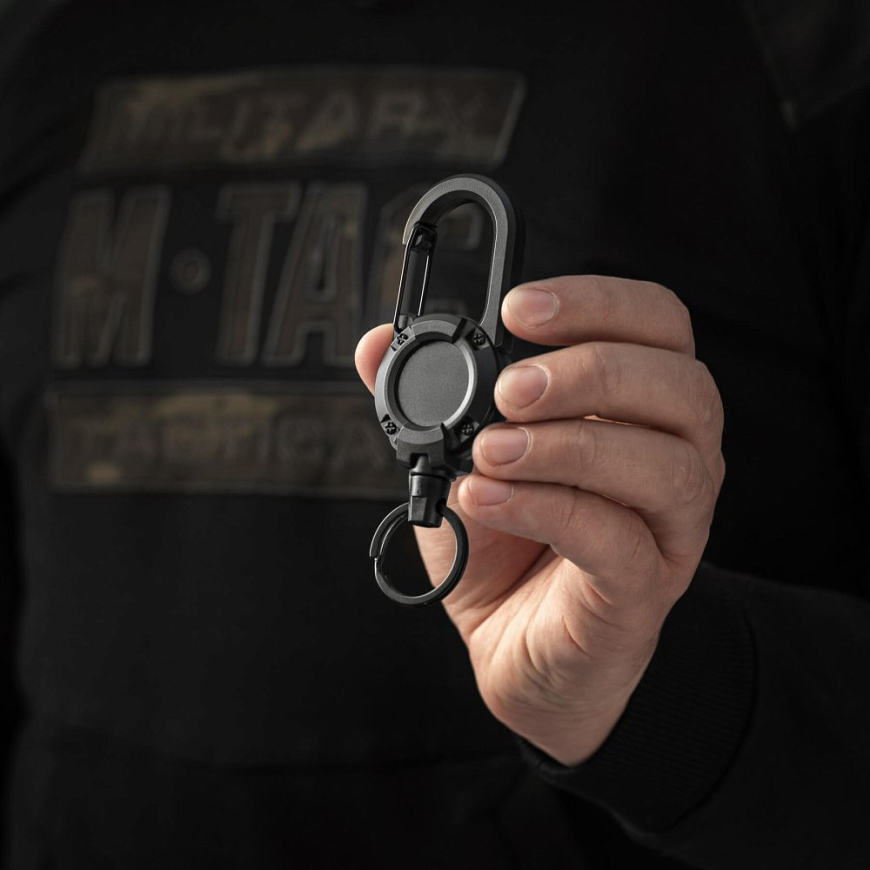 Карабін зі шнуром для ключів M-TAC 60108002 - Зображення №7