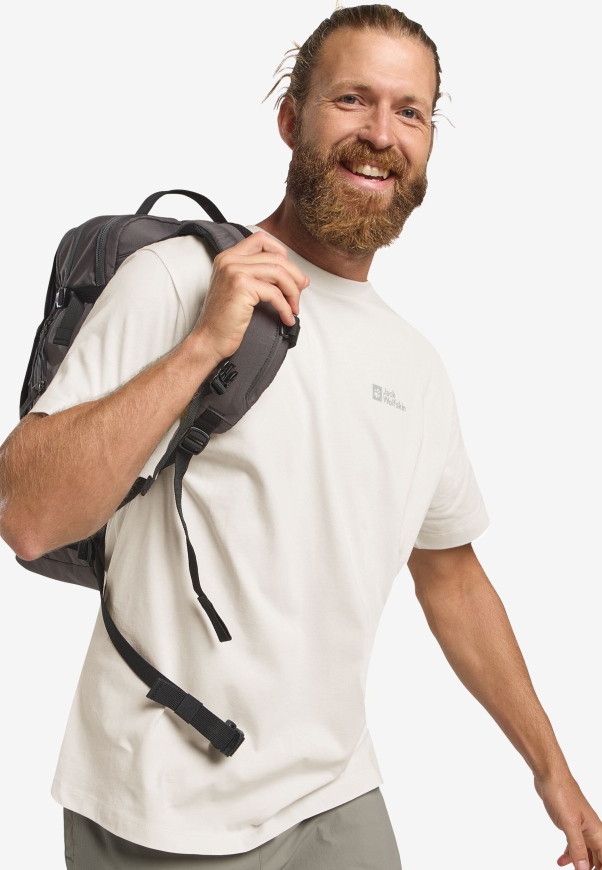 Футболка чоловіча Jack Wolfskin Essential 1808382 - Зображення №4