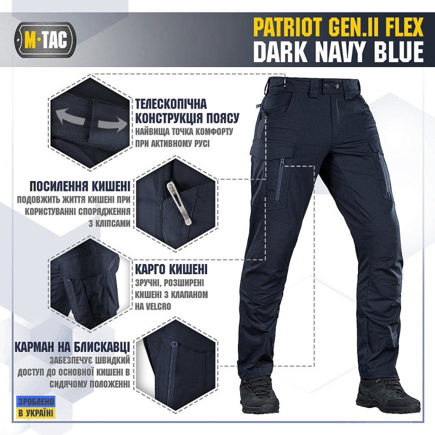 Брюки M-TAC Patriot Gen.II Flex 20056815 - Зображення №10