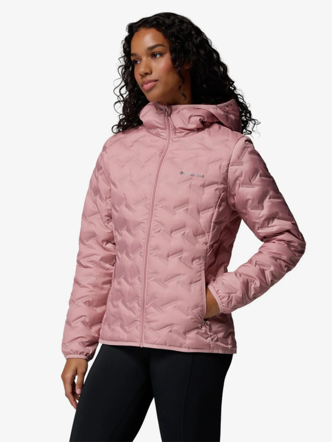 Пуховик жіночий Columbia Delta Ridge II Down Hooded Jacket 2088251 - Зображення №4