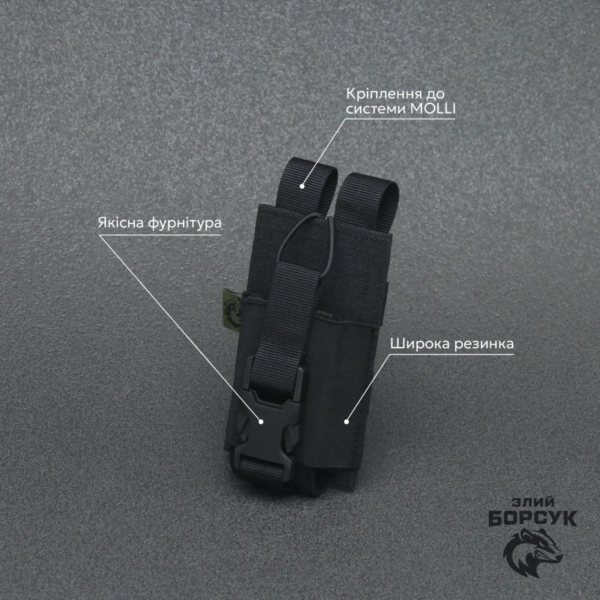 Підсумок під рацію (Полікордура) ПР2.5-0079 - Зображення №5