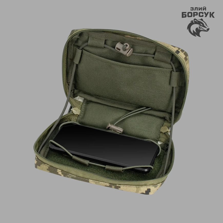 Підсумок під телефон "Універсальний" Злий Борсук  ПТУ1.1-0429 - Зображення №7