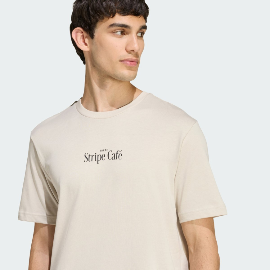 Футболка чоловіча ADIDAS COFFEE CAFE DONUT BOX GRAPHIC KB2501 - Зображення №4