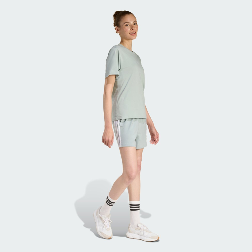 Футболка жіноча ADIDAS Essentials Small Logo Cotton KC5248 - Зображення №3