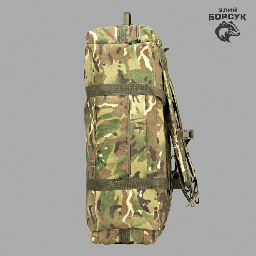 Баул, сумка-рюкзак Злий Борсук ID_1846 - Зображення №4