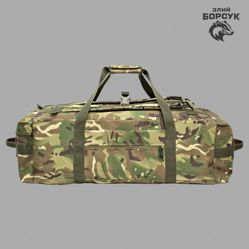 Баул, сумка-рюкзак Злий Борсук ID_1846 - Зображення №2