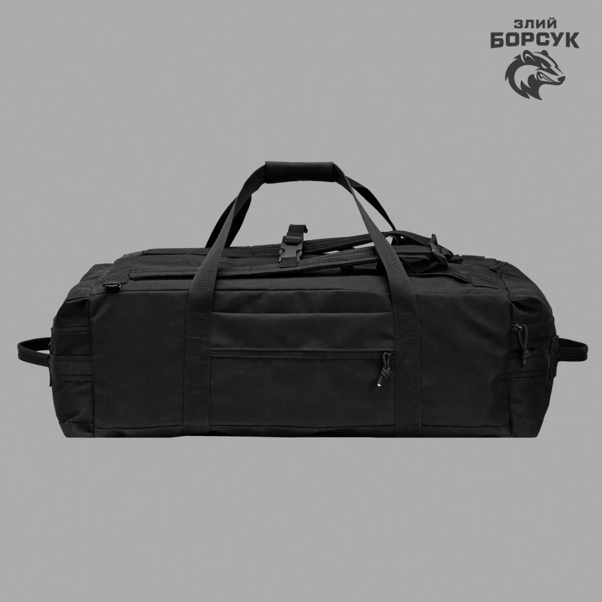 Баул, сумка-рюкзак Злий Борсук ID_1847 - Зображення №2