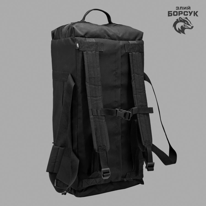 Баул, сумка-рюкзак Злий Борсук ID_1847 - Зображення №3