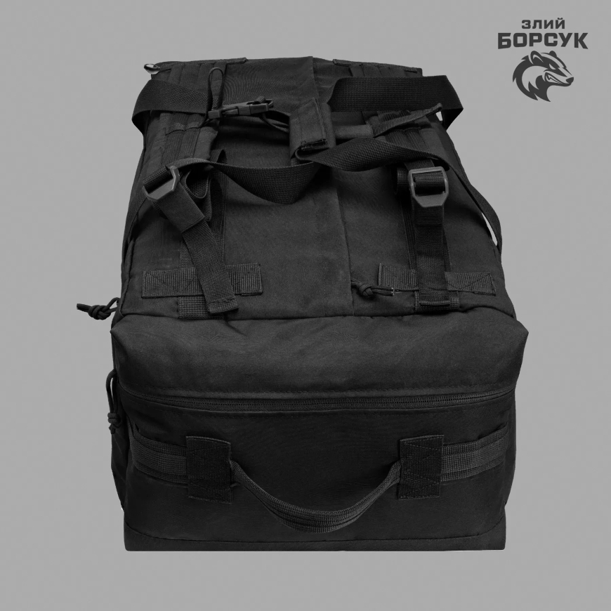 Баул, сумка-рюкзак Злий Борсук ID_1847 - Зображення №4