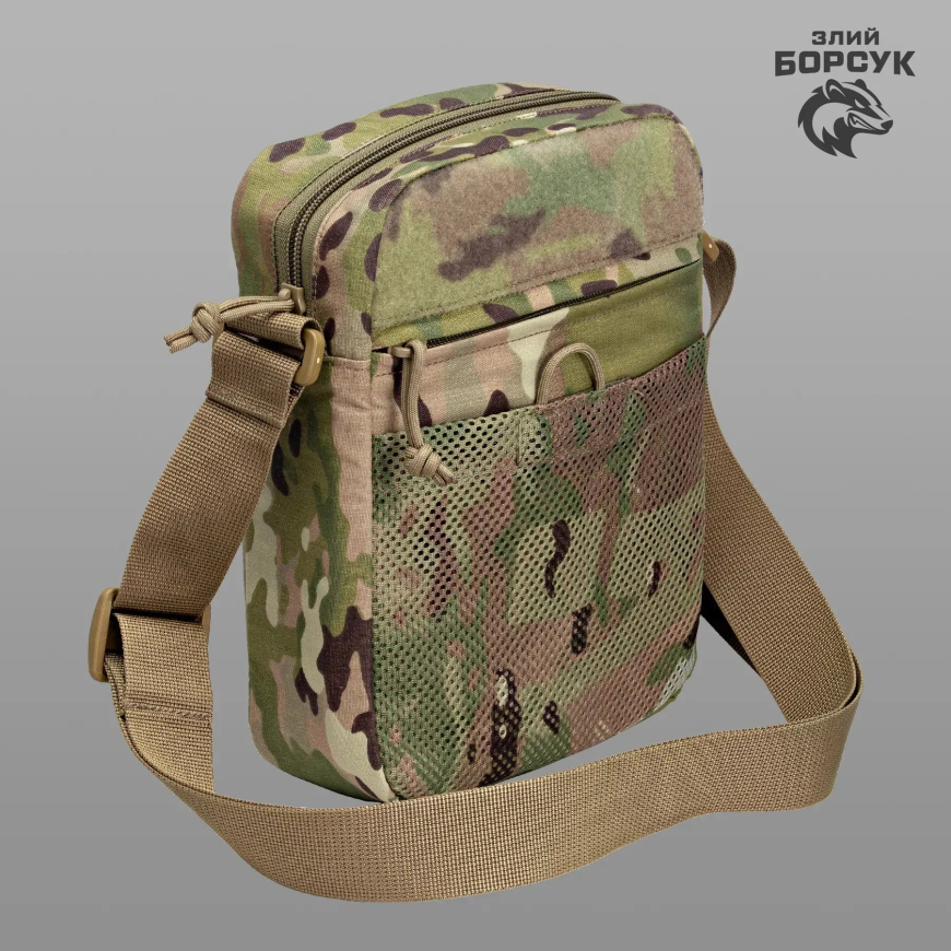 Сумка " UrbanHook " (Cordura) Злий Борсук  ID_1718 - Зображення №2