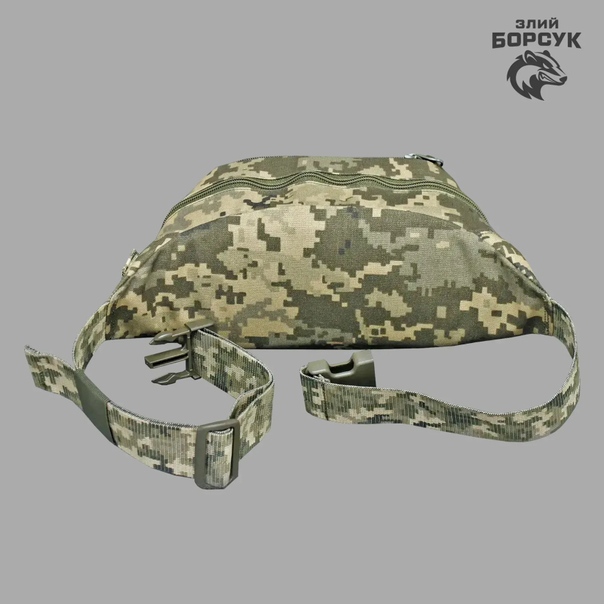 Сумка на пояс бананка (Cordura)  Злий Борсук   1.2-0380 - Зображення №4