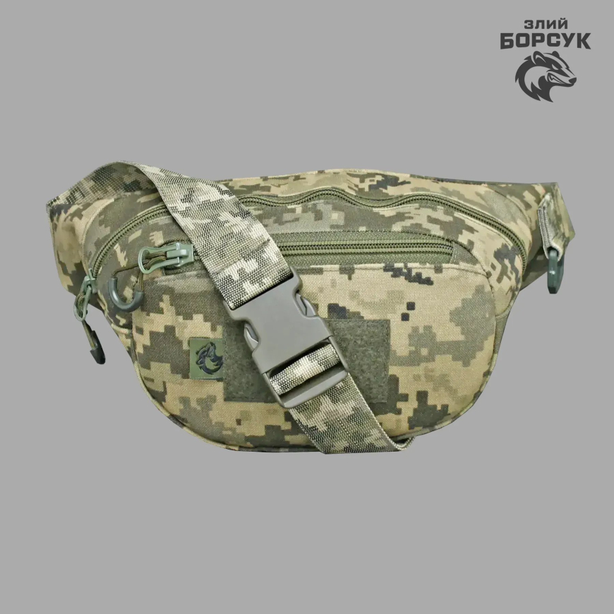 Сумка на пояс бананка (Cordura)  Злий Борсук   1.2-0380 - Зображення №5