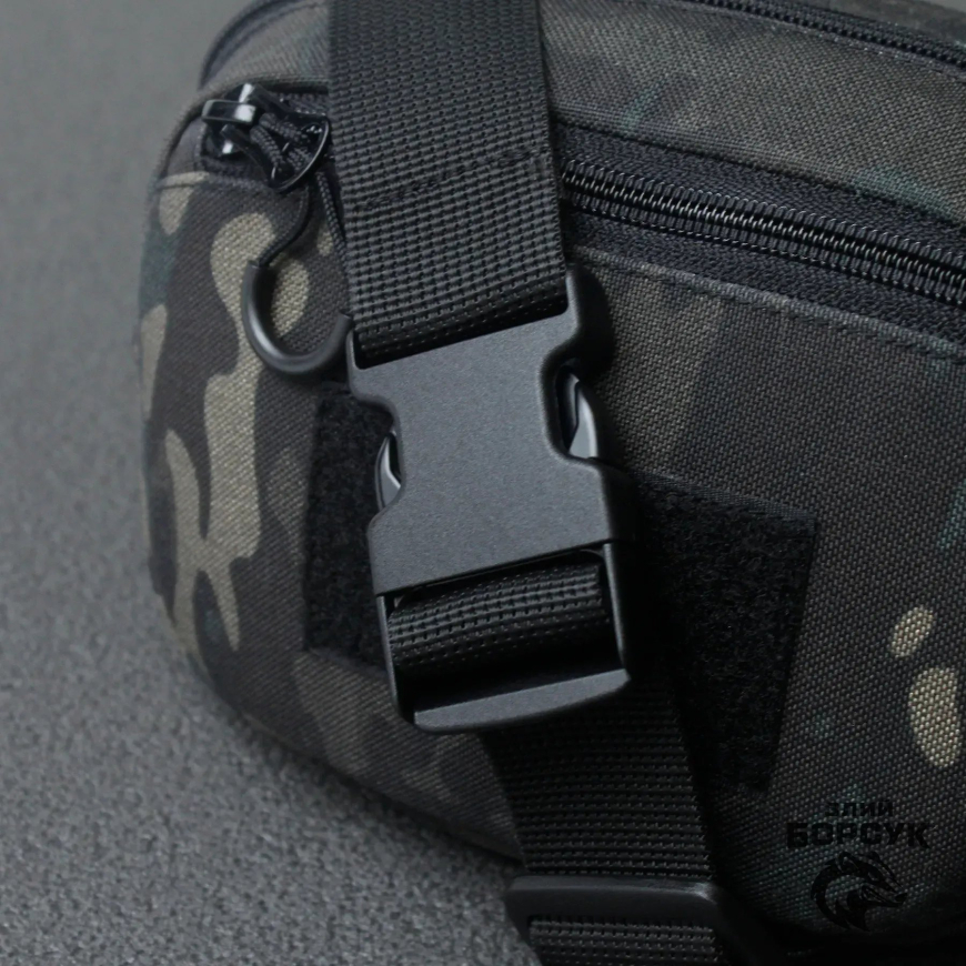 Сумка на пояс бананка (Cordura)  Злий Борсук   1.7-0397 - Зображення №5