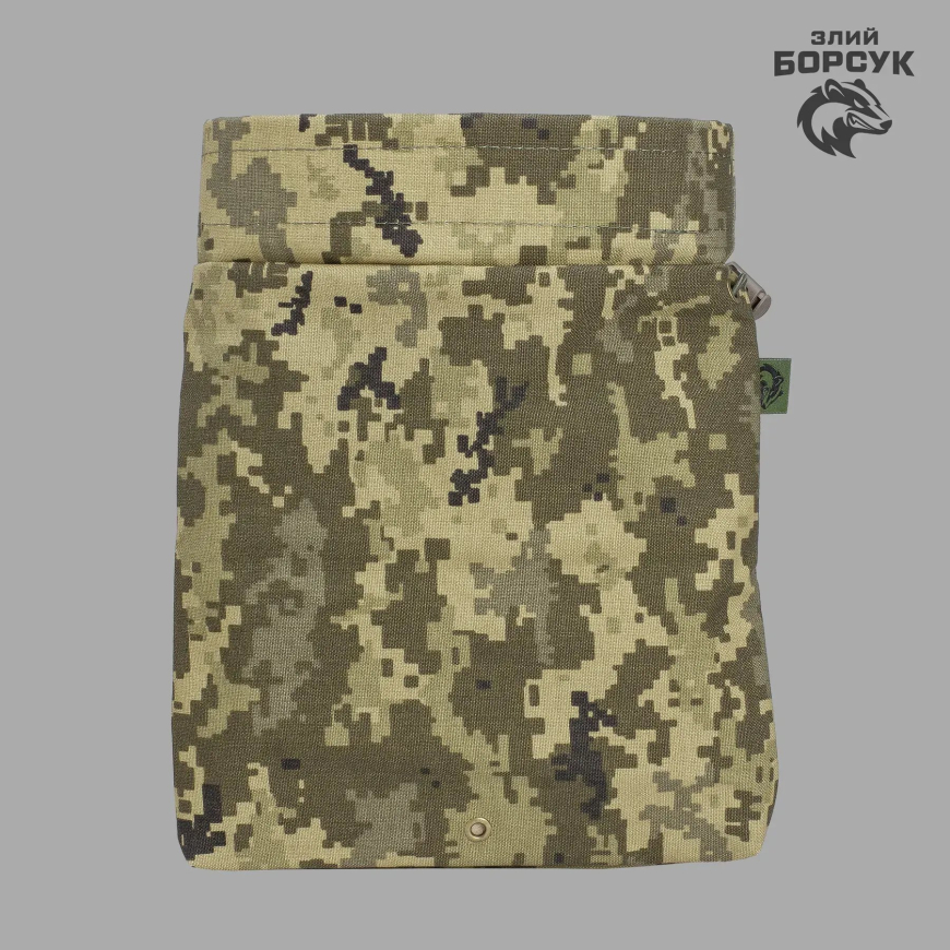 Сумка для скидання з пластиком (Cordura)  Злий Борсук   1.2-0046 - Зображення