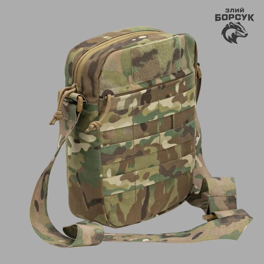 Сумка через плече "Органайзер" (Cordura)  Злий Борсук   1.1-0087 - Зображення №2
