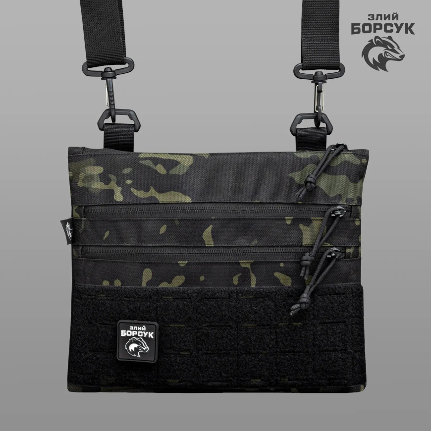 Сумка-планшетка "Crossbody VelPak" (Cordura)  Злий Борсук   ID_1719 - Зображення №2