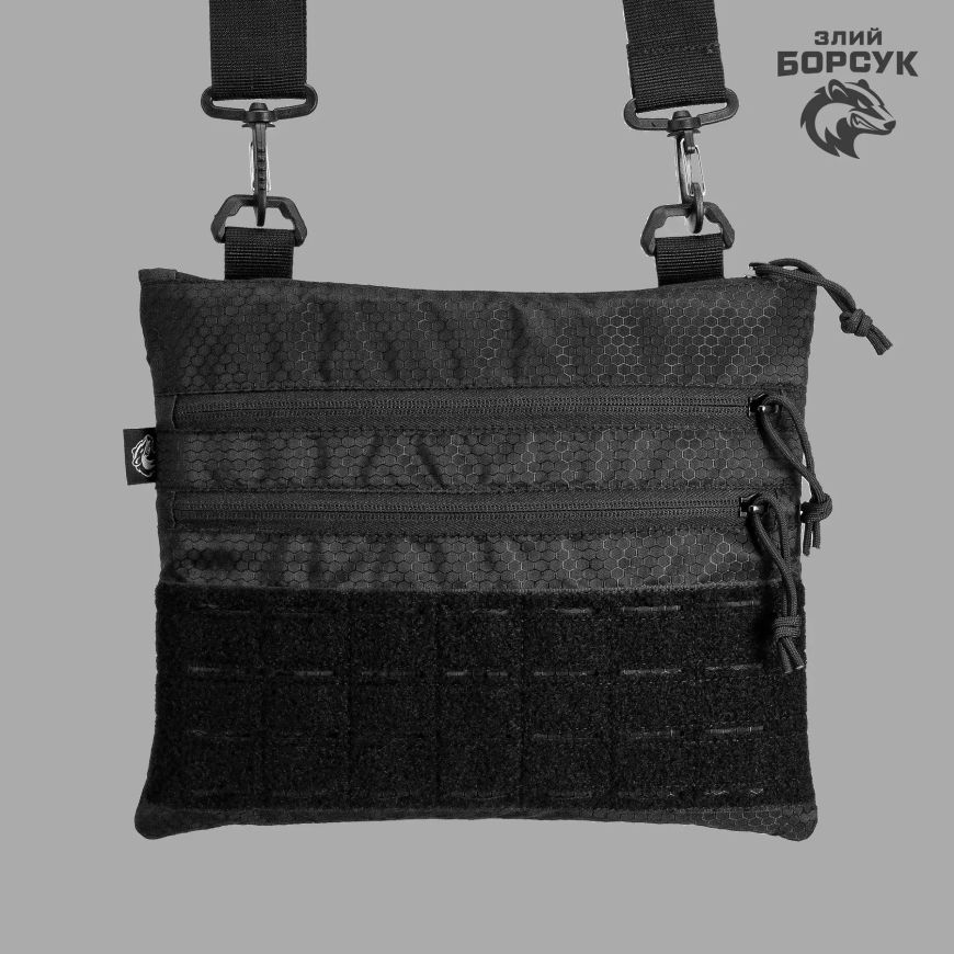 Сумка-планшетка "Crossbody VelPak" (Сота) Злий Борсук   ID_1870 - Зображення №2
