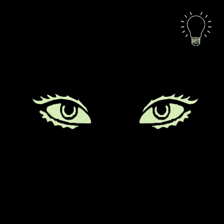 Патч Camotec Очі з віями lum 8810 - Зображення №3