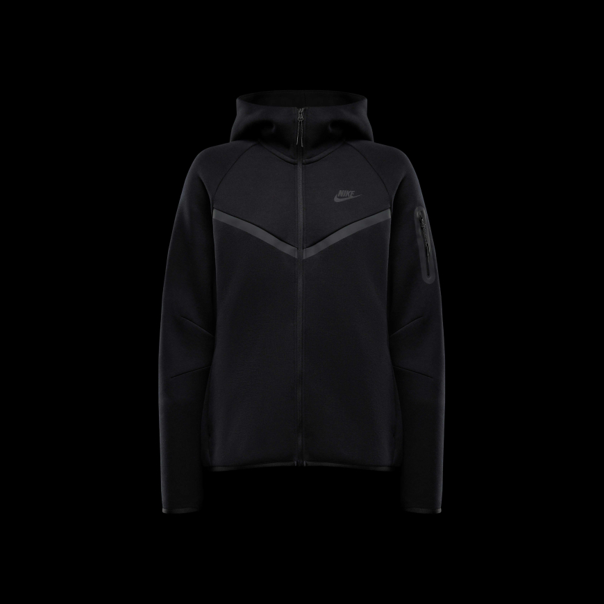 Джемпер жіночий Nike Sportswear Tech Fleece Windrunner Full-Zip Hoodie HV6747-010 - Зображення №6