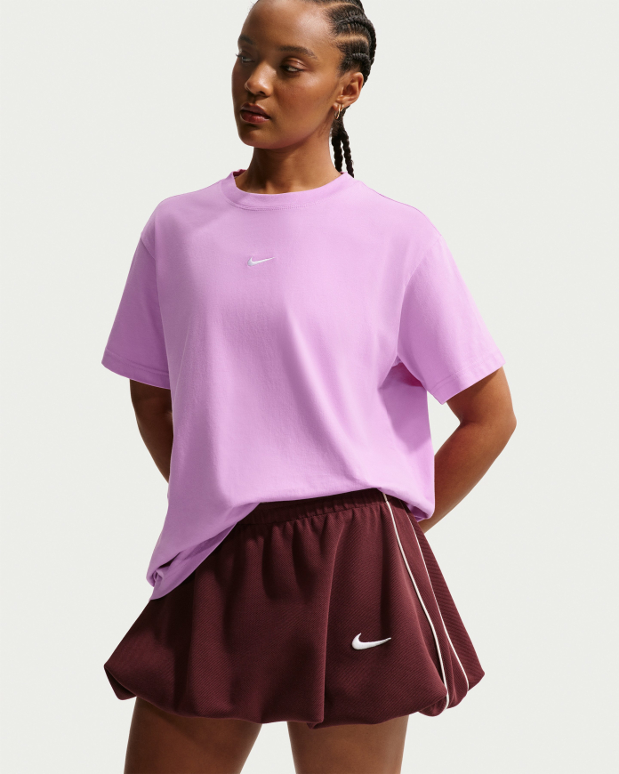 Футболка жіноча Nike Sportswear Classic Women's Oversized T-Shirt IH7601-503 - Зображення №6