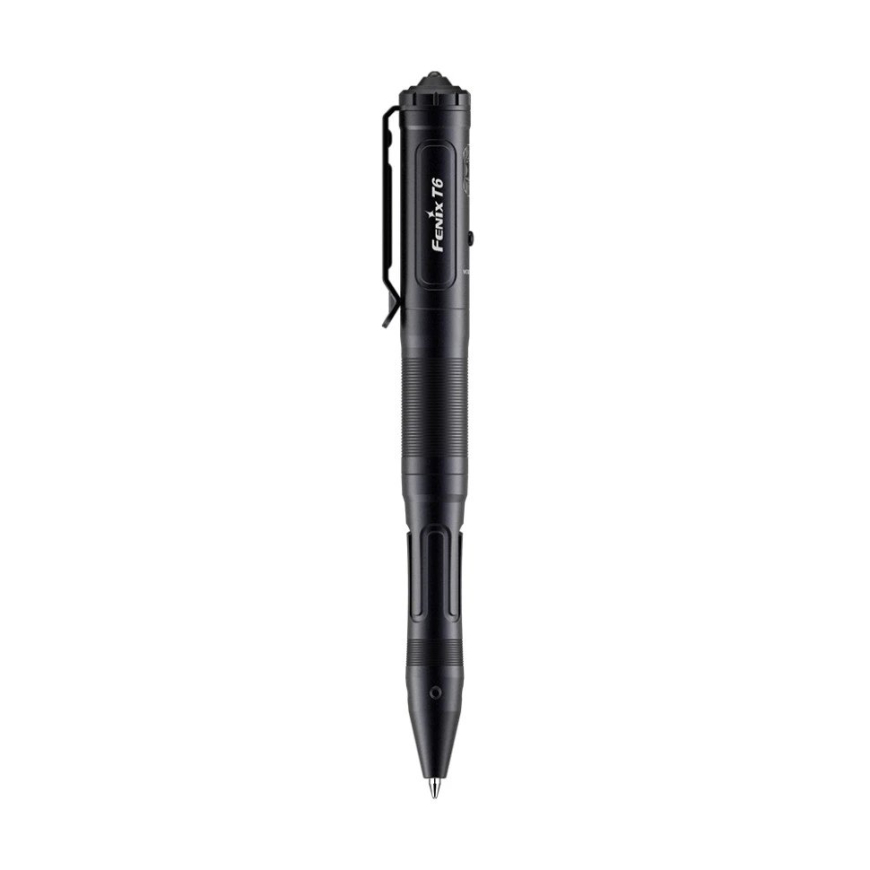 Ручка з ліхтарем  Fenix T6-Black - Зображення