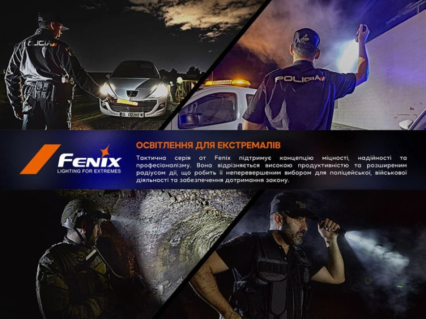 Ручка з ліхтарем  Fenix T6-Black - Зображення №8