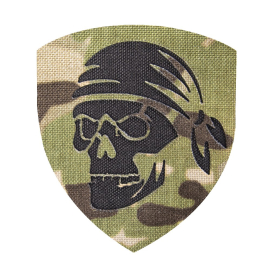 Шеврон Camotec Череп в бандані 9033