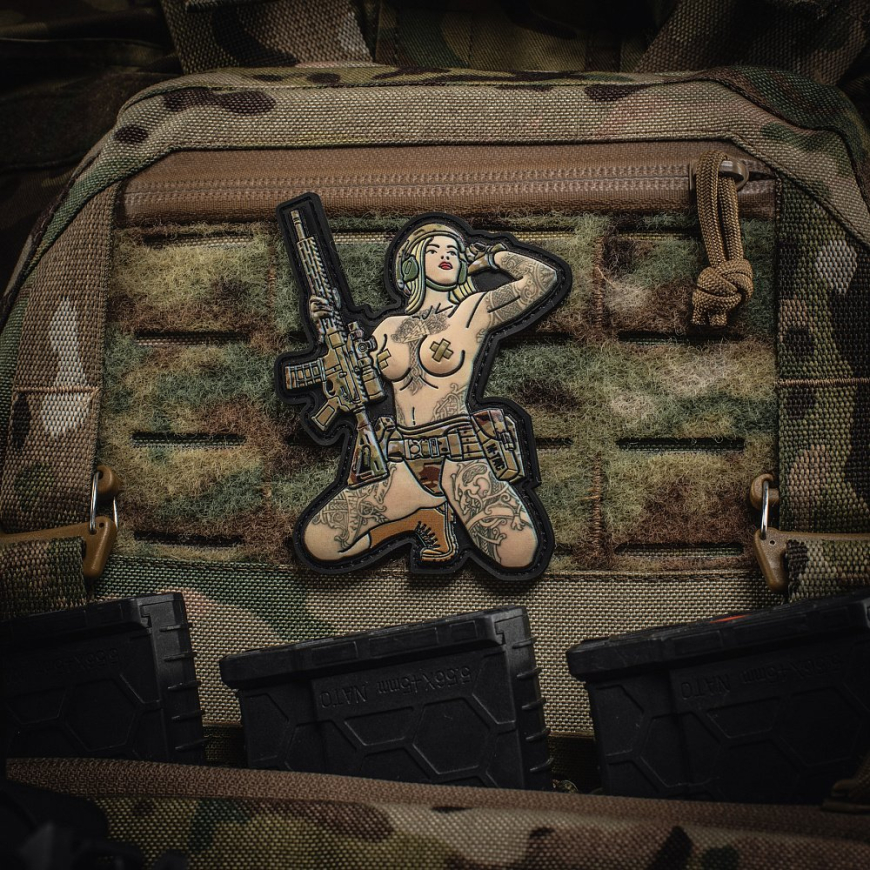 Нашивка M-TAC Tactical  girl №1 Skandinavik  51116102 - Зображення №3