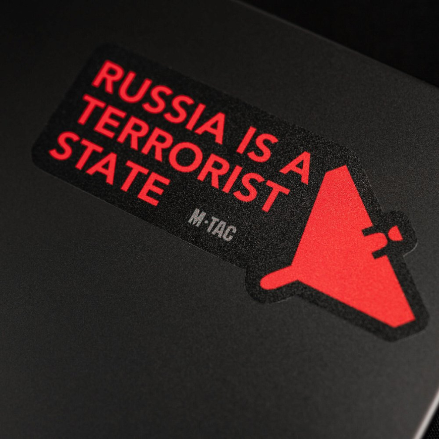 Наклейка russia is a terrorist state M-TAC 51694002 - Зображення №9
