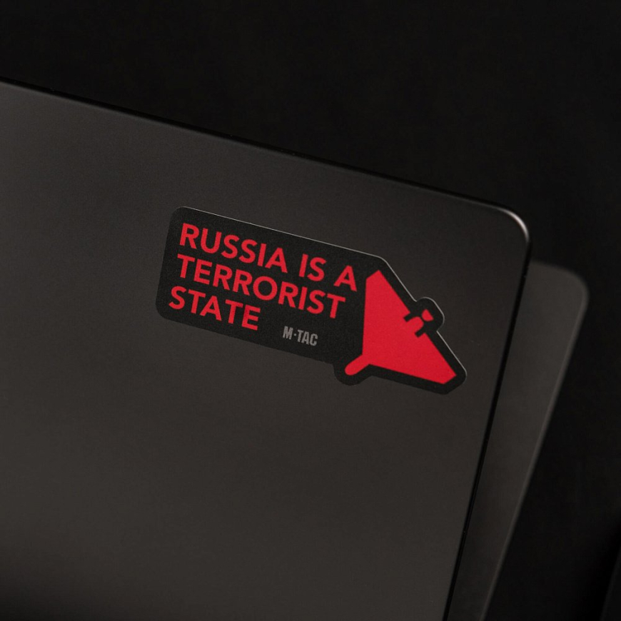 Наклейка russia is a terrorist state M-TAC 51694002 - Зображення №11