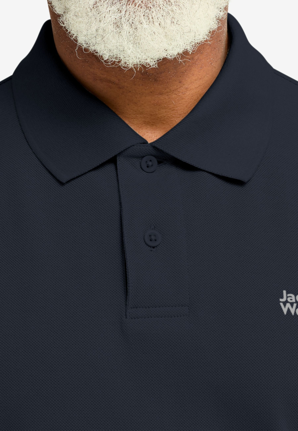 Поло чоловіче Jack Wolfskin Essential Polo M A65902 - Зображення №4