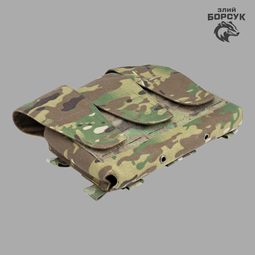 Підсумок під 3 магазини закритий, трансформер (Cordura) Злий Борсук ID_1982 BRS - Зображення №2