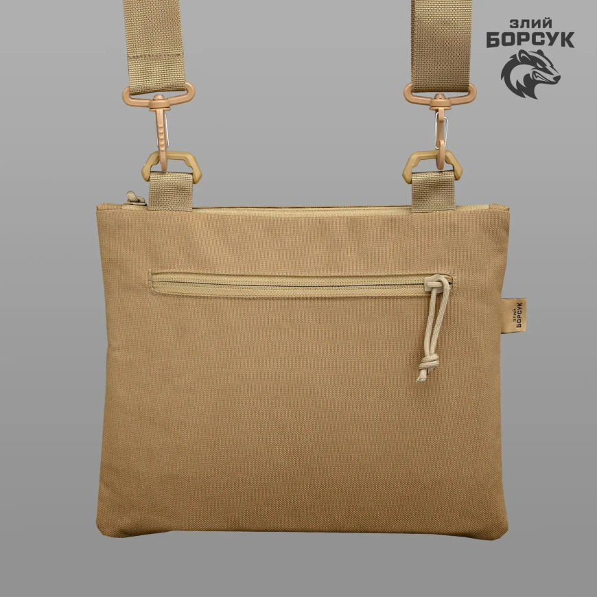 Сумка-планшетка Злий Борсук "Crossbody VelPak" (Cordura) ID_1724 BRS - Зображення №2